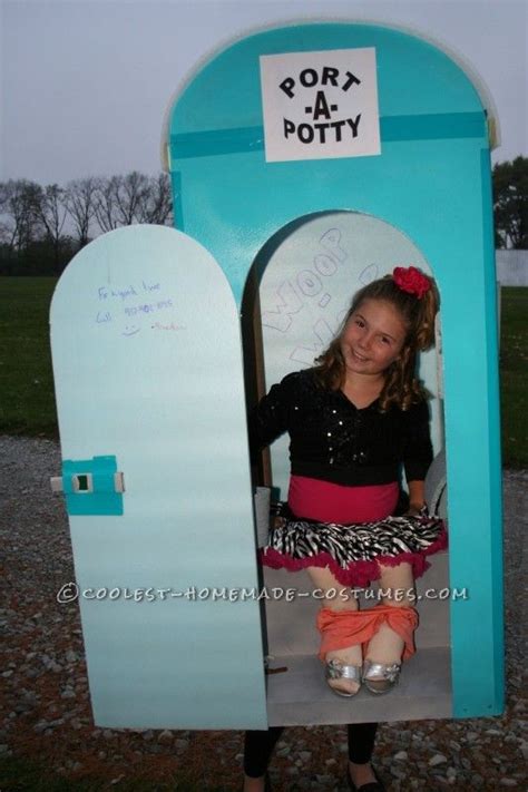 diy porta potty costume|More.